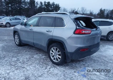 2016 Jeep Cherokee Limited from USA, damaged, VIN 1C4PJMDB7GW237395